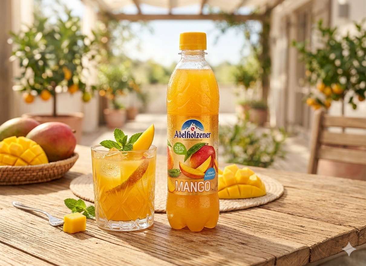 adelholzener mango - jarní osvěžení